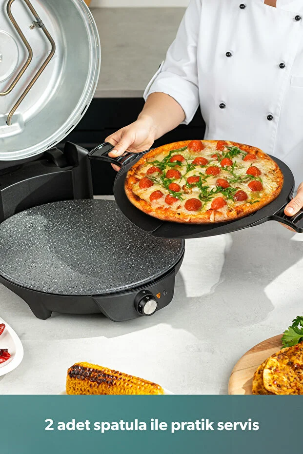 Közy °400 Pizza Pide Lahmacun ve Sebze Közleme Makinesi